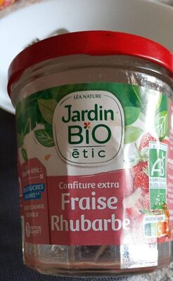 Confiture fraises rhubarbe - Product - fr