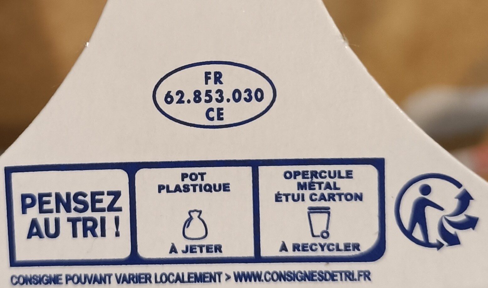 Double plaisir - chocolat avec éclat - Recycling instructions and/or packaging information - fr
