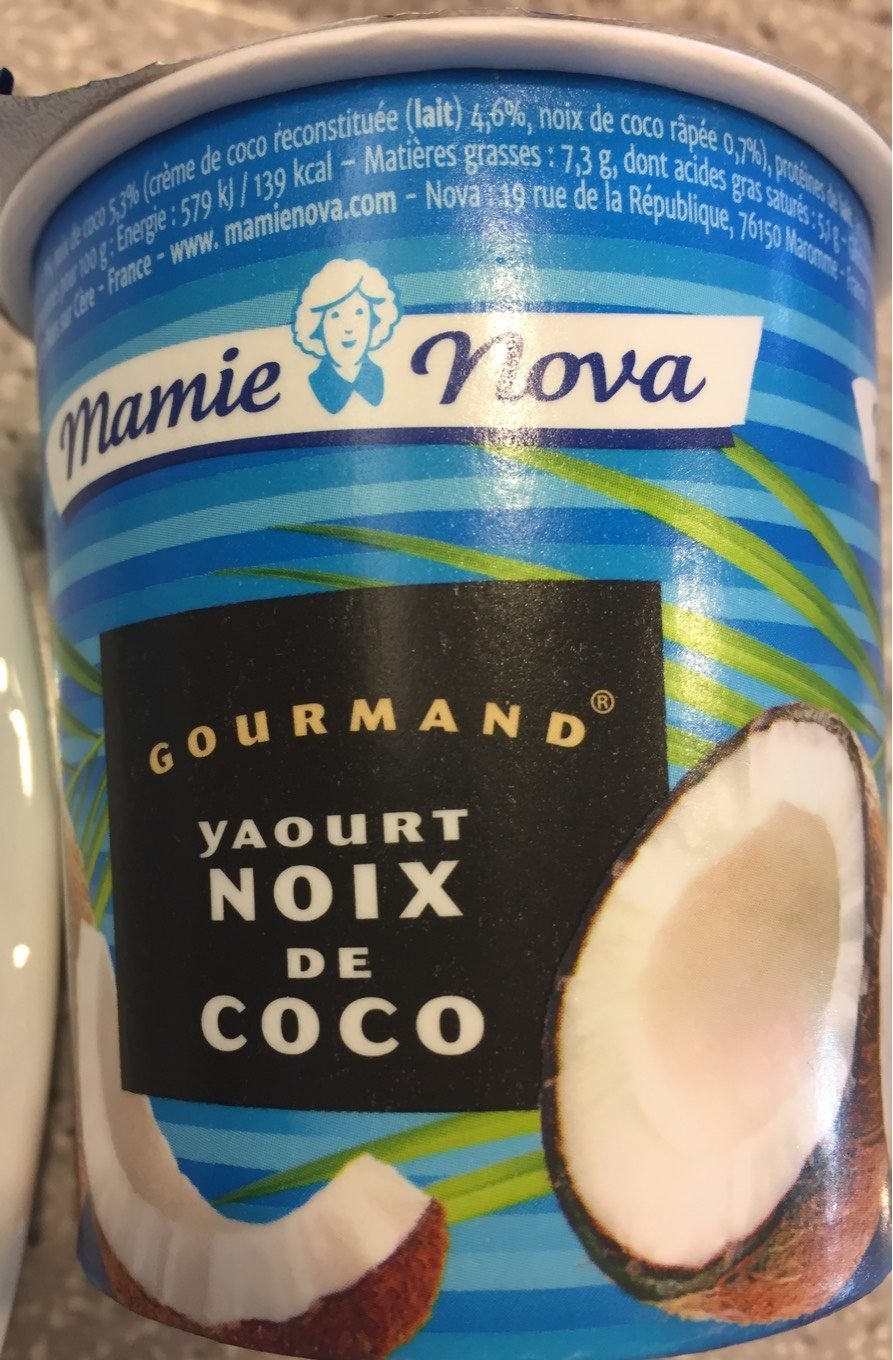 Yaourt Gourmand à La Noix De Coco - Produit
