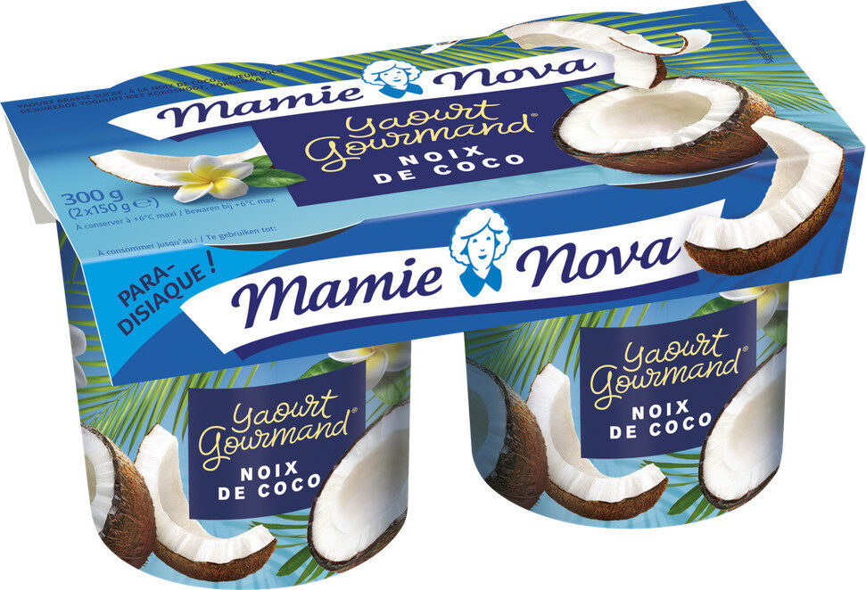 yaourt gourmand noix de coco - Product - fr