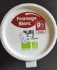 Fromage blanc 9% - Prodotto