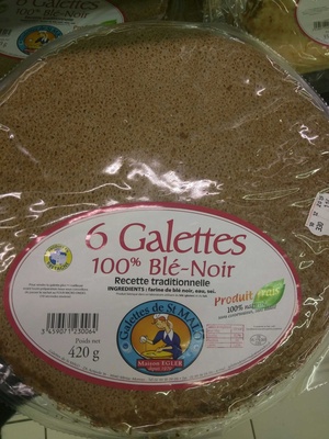 Galettes 100% Blé-Noir - Produit