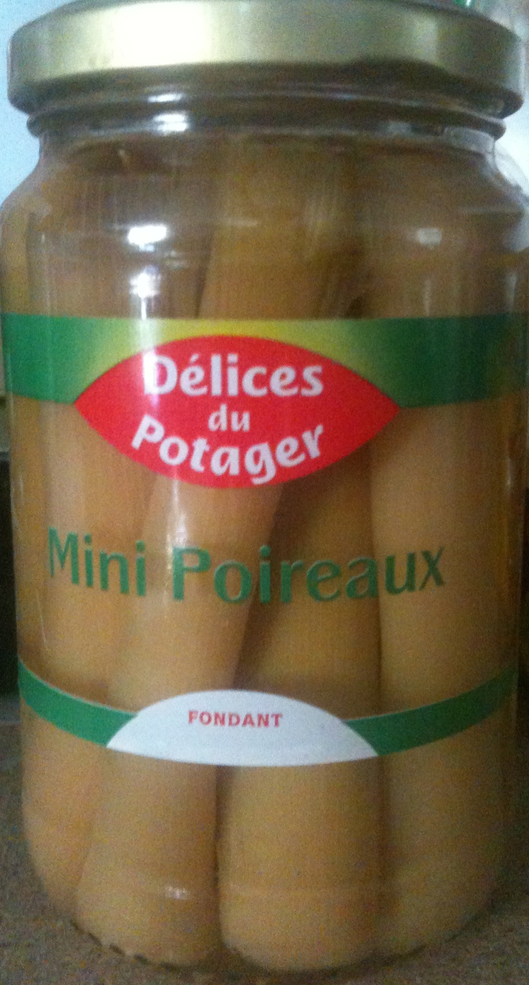 Délices du Potager - Mini poireaux - Produit