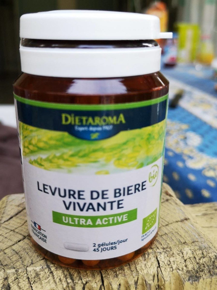 Levure De Biere Vivante Bio - 90 Gélules - Dietaroma - Produit