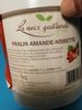 Pralin amande noisettes - Produkt