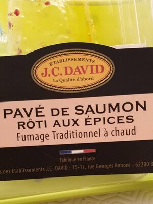 Pavé de saumon rôti aux épices - Product - fr