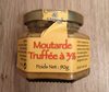 Moutarde truffée a 3% - Product