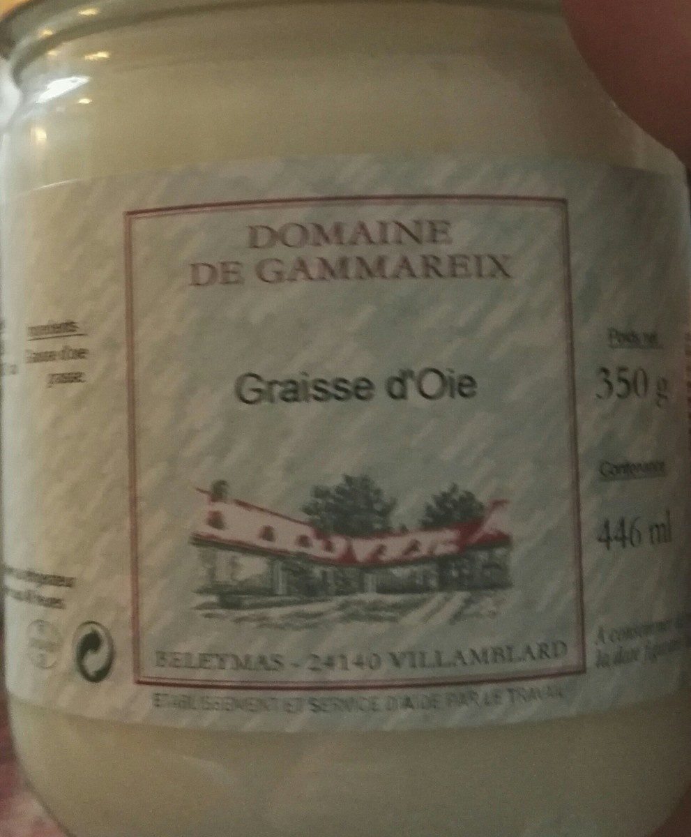 Graisse D'oie - Ingredients - fr