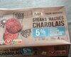 Steaks hachés charolais 5 pour cent matière grasse - Producto