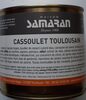 CASSOULET TOULOSIN - Produit