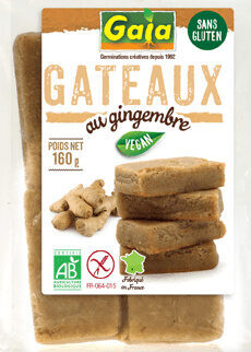 Gâteaux au gingembre vegan - Produkt - fr