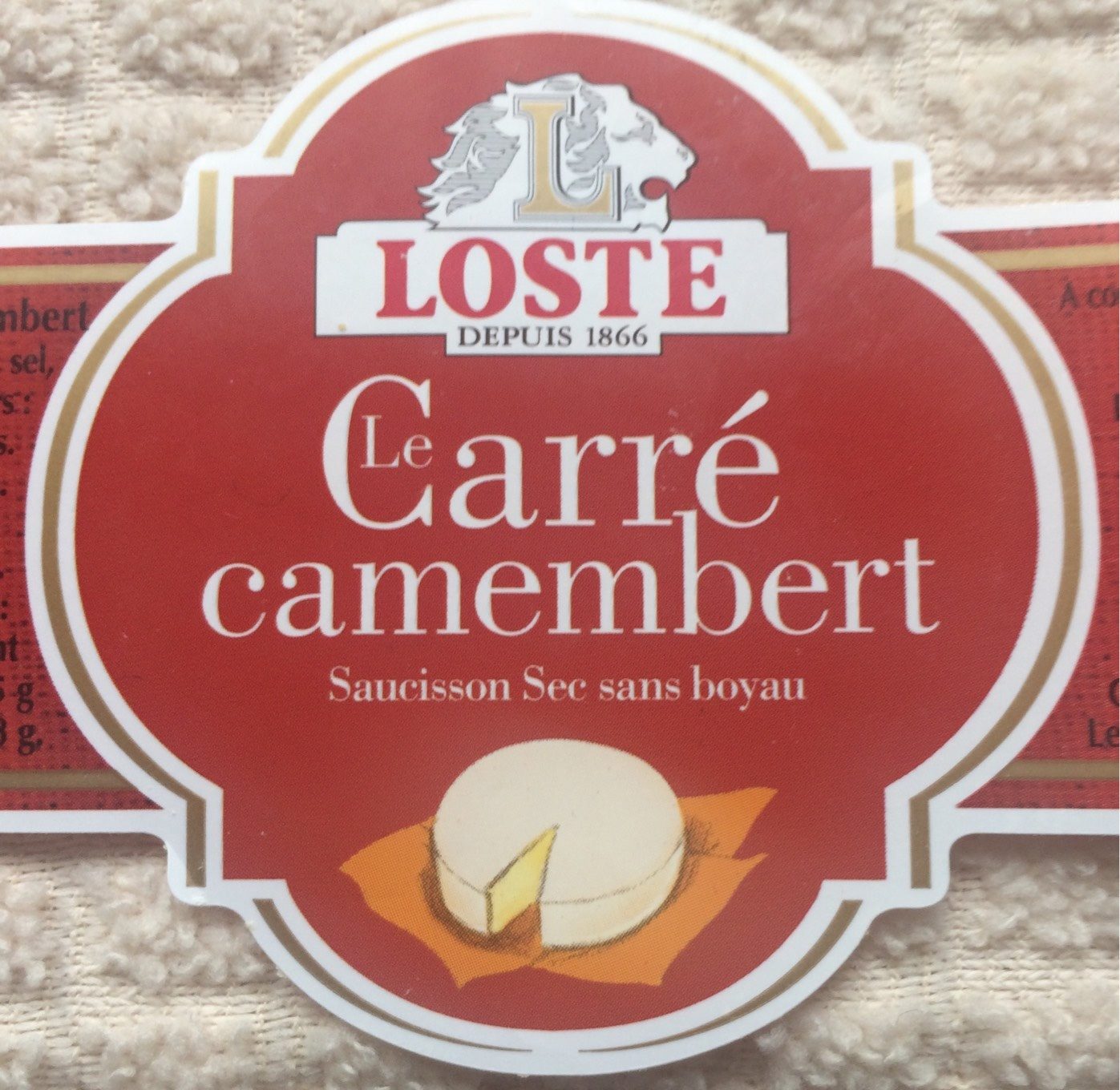 Le carré camembert - Product - fr