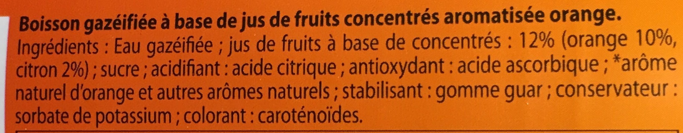 Orange - Zutaten - fr