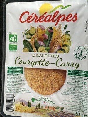 Galettes Courgette-Curry - Product - fr