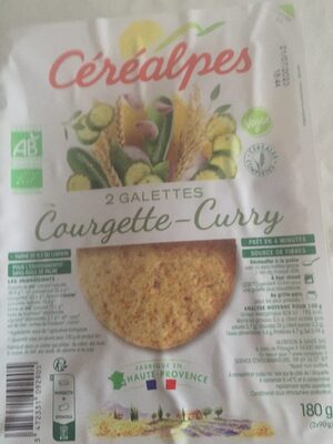 Galettes Courgette-Curry - Produit