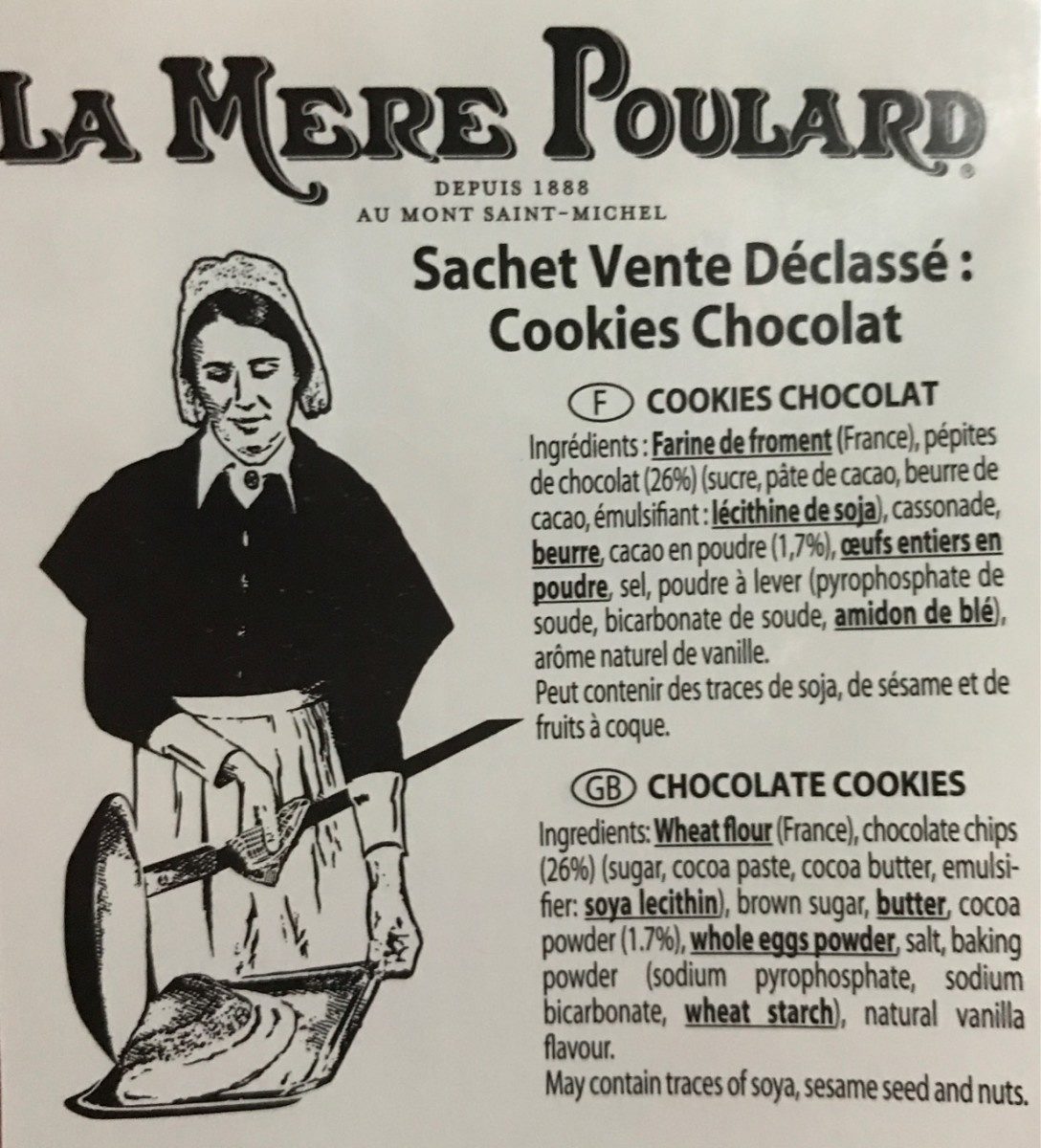 Cookies chocolat - Product - fr