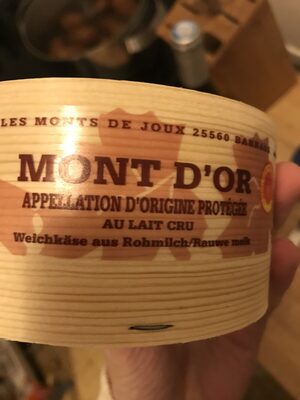Mini Mont d'Or AOP - Ingrédients