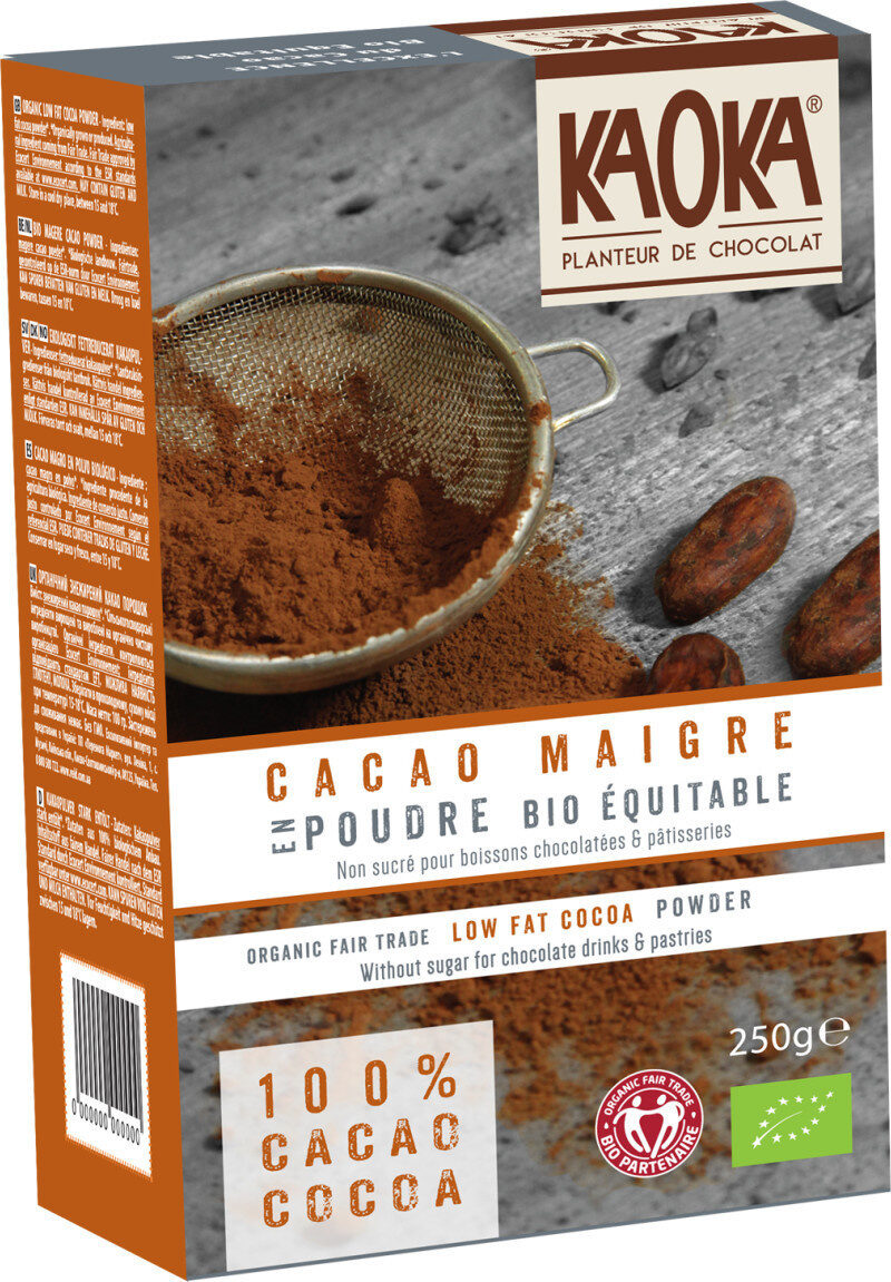 Cacao maigre en poudre bio équitable - Product - fr