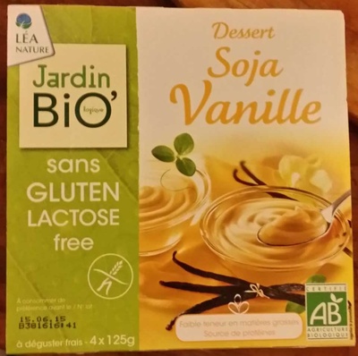 Dessert Soja Vanille - Produkt - fr