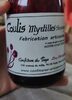 Coulis myrtilles sauvages - Product
