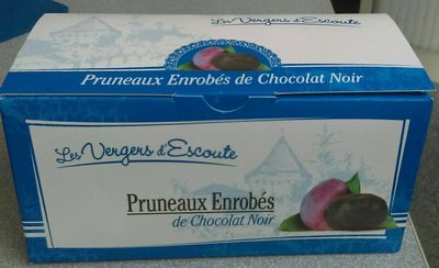 Pruneaux enrobés de chocolat noir - Product - fr