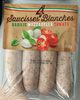 Saucisses blanches basilic mozzarella tomate - Product