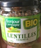 Lentilles cuisinées bio - Producto