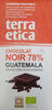 Chocolat noir 78% Guatemala grand cru Alta Verapaz - Produkt