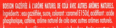 Breizh Cola - المكونات - fr