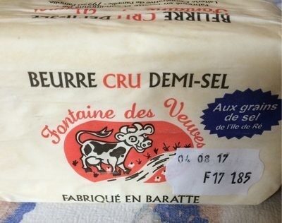 Beurre cru demi-sel - Product - fr