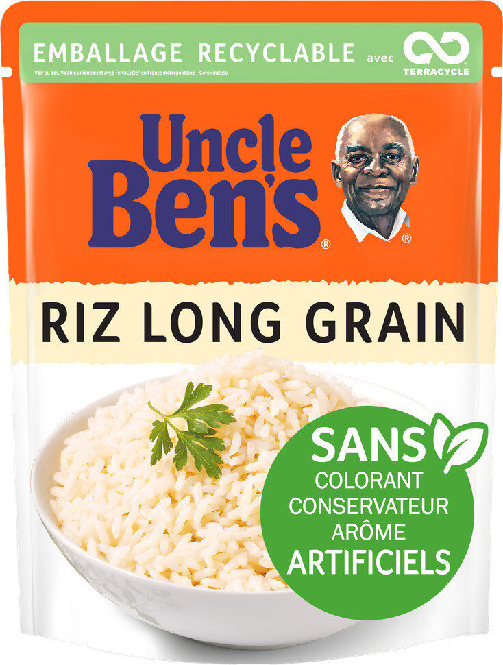Riz long grain Uncle Ben's 250 g - Product - fr
