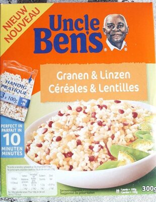 Uncle Ben's Céréales & Lentilles - Product - fr