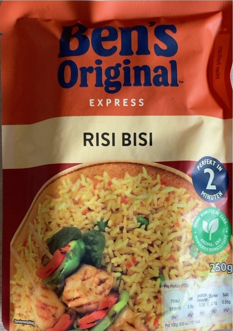 Express-Reis - Risi Bisi - Produkt