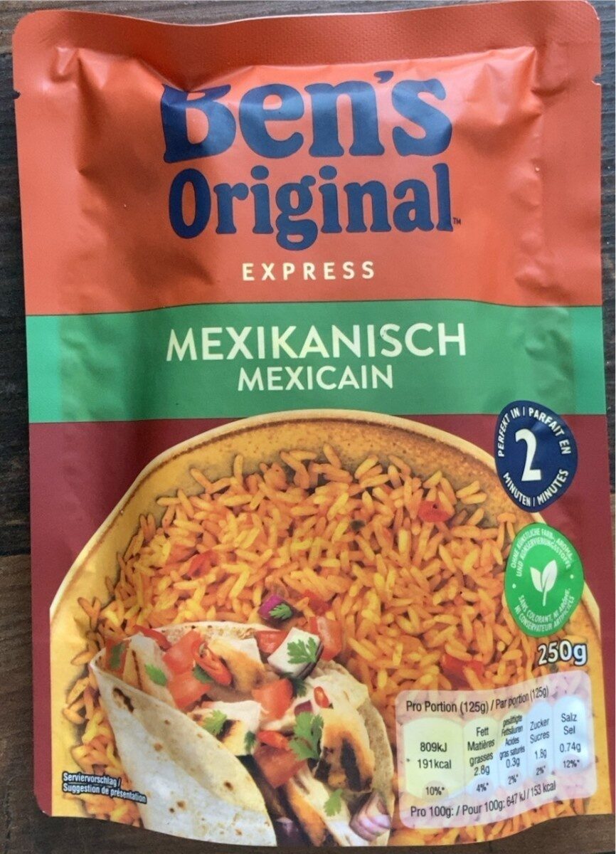 Ben’s Original Express - Mexikanisch Reis - Produkt