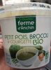 Soupe petit pois brocoli et courgettes bio - Product