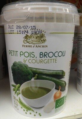 Petits pois, brocoli & courgette - Producto - fr