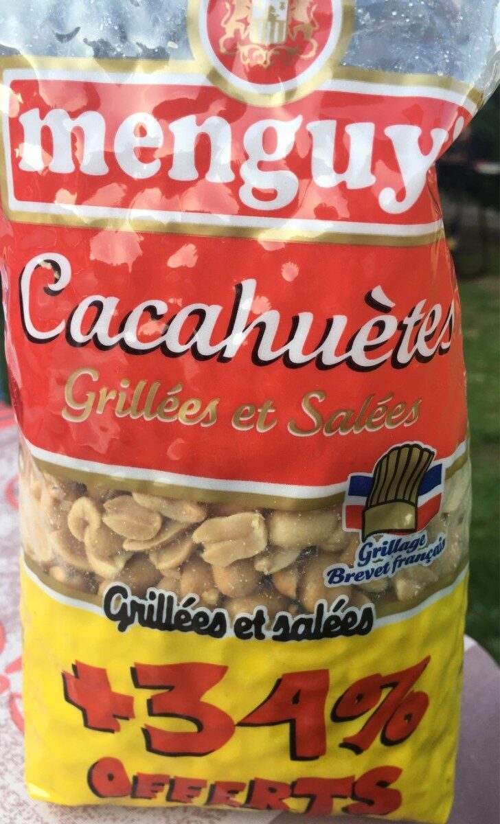 Cacahuètes grillées salées - Produit