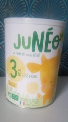 Juneo lait 3eme age - Produit