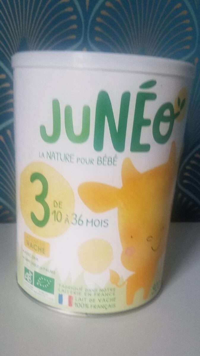 Juneo lait 3eme age - Produit