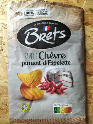 Chips saveur Chèvre piment d'Espelette - Product