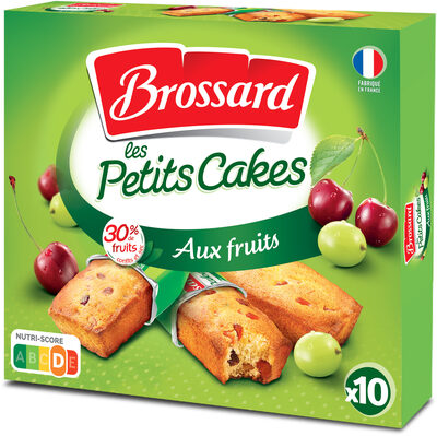 Brossard - 10 mini cakes aux fruits - Product - fr