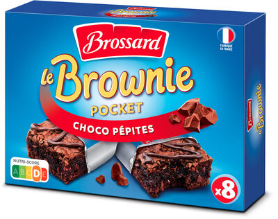 Brossard - mini brownie choco pepites - Produkt - fr