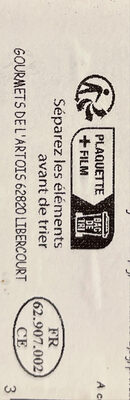 Assortiment raclette - Instruction de recyclage et/ou informations d'emballage