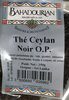Thé Ceylan noir O.P - Product
