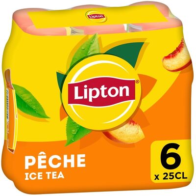 Lipton Ice Tea saveur pêche 6 x 25 cl - Product - fr
