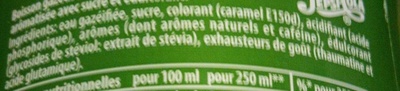Next - Boisson gazeuse rafraîchissante aux édulcorants et extraits naturels de végétaux - Zutaten - fr