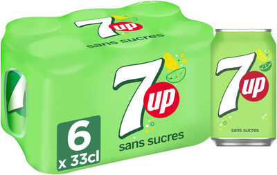 7UP Free 6 x 33 cl - Product - fr