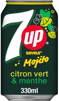 7UP saveur mojito citron vert & menthe 33 cl - نتاج - fr