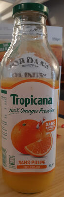Tropicana 100% oranges pressées sans pulpe 1 L - Produit