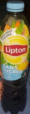 Lipton Ice Tea saveur pêche zéro sucres - Produit